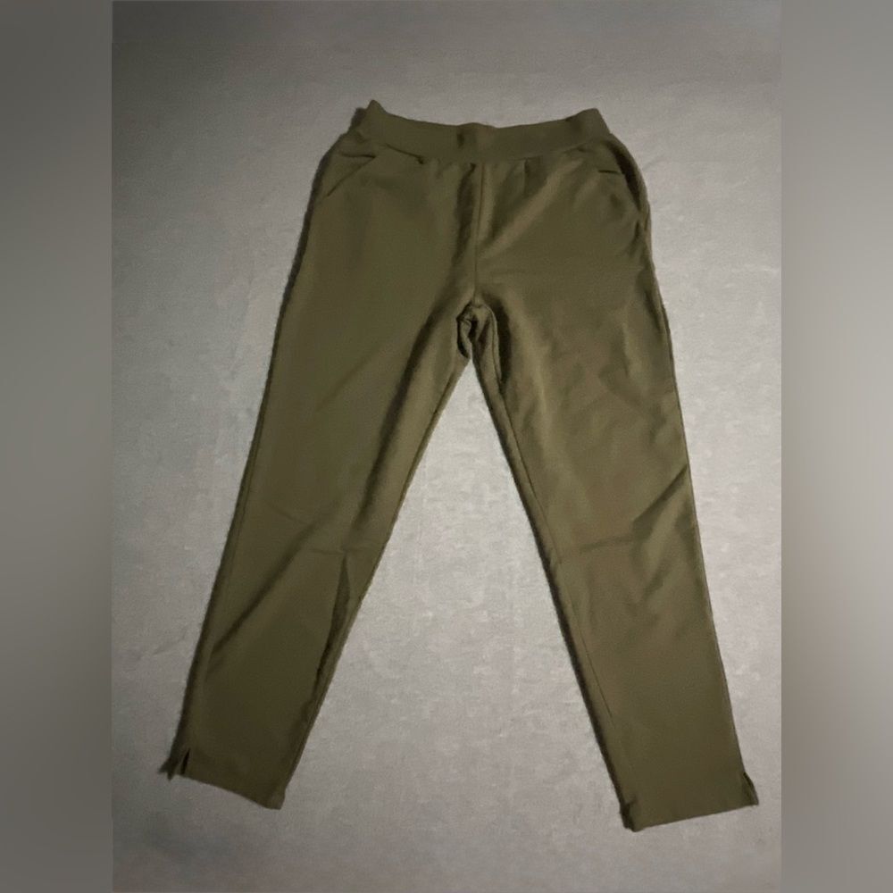 All In Motion Olive Green High-Rise Tapered Activewear Jogger Pants Size M